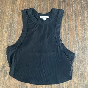 Black tank top size S
